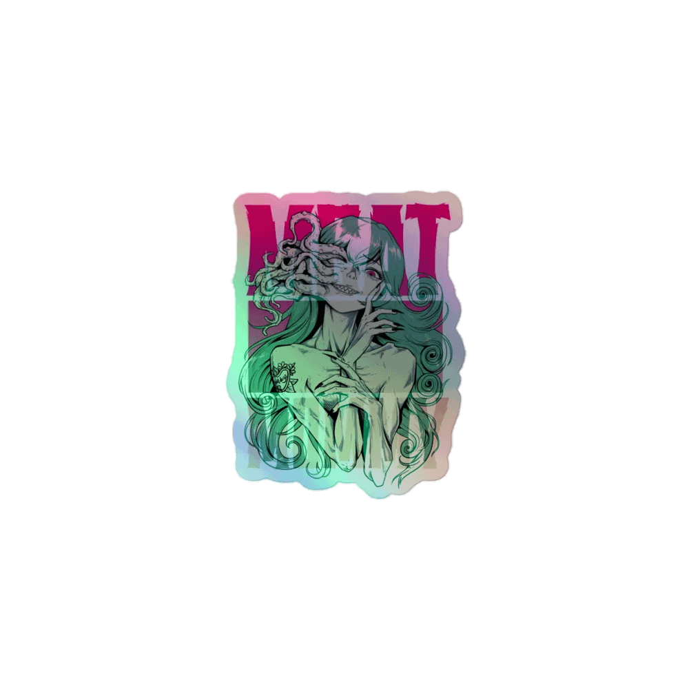 Body Horror Meat Mommy Holographic Sticker product image (2)