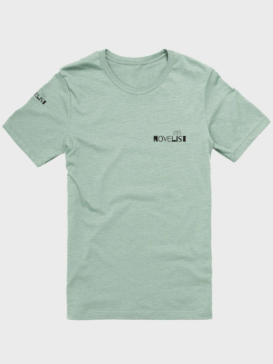 Novelist Black Text Supersoft T-shirt product image (5)