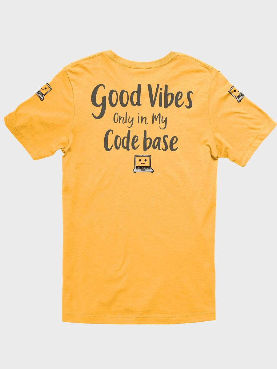 Good Vibes Codebase Tee – Supersoft & Stylish product image (3)