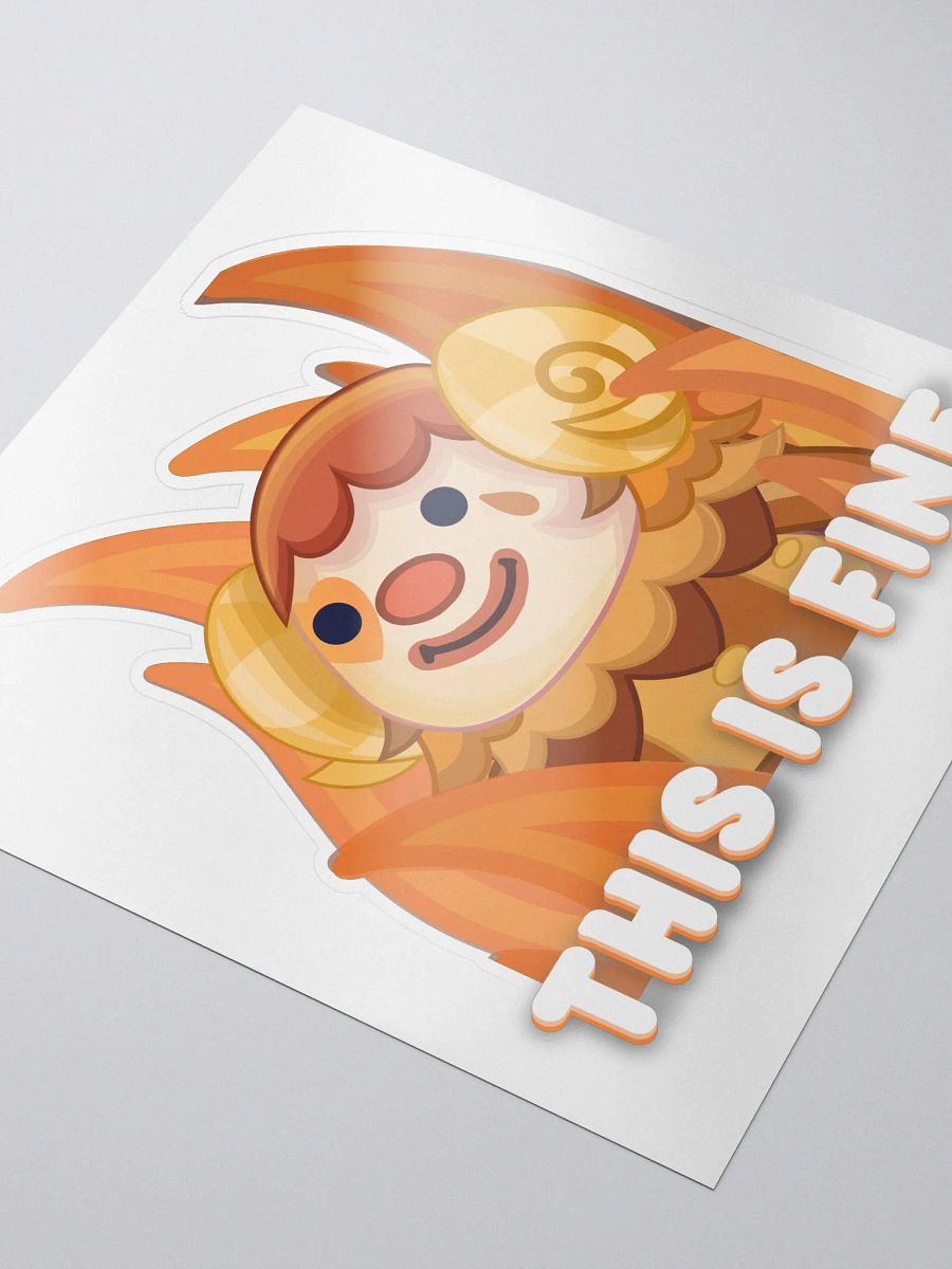 This is fine sticker product image (3)