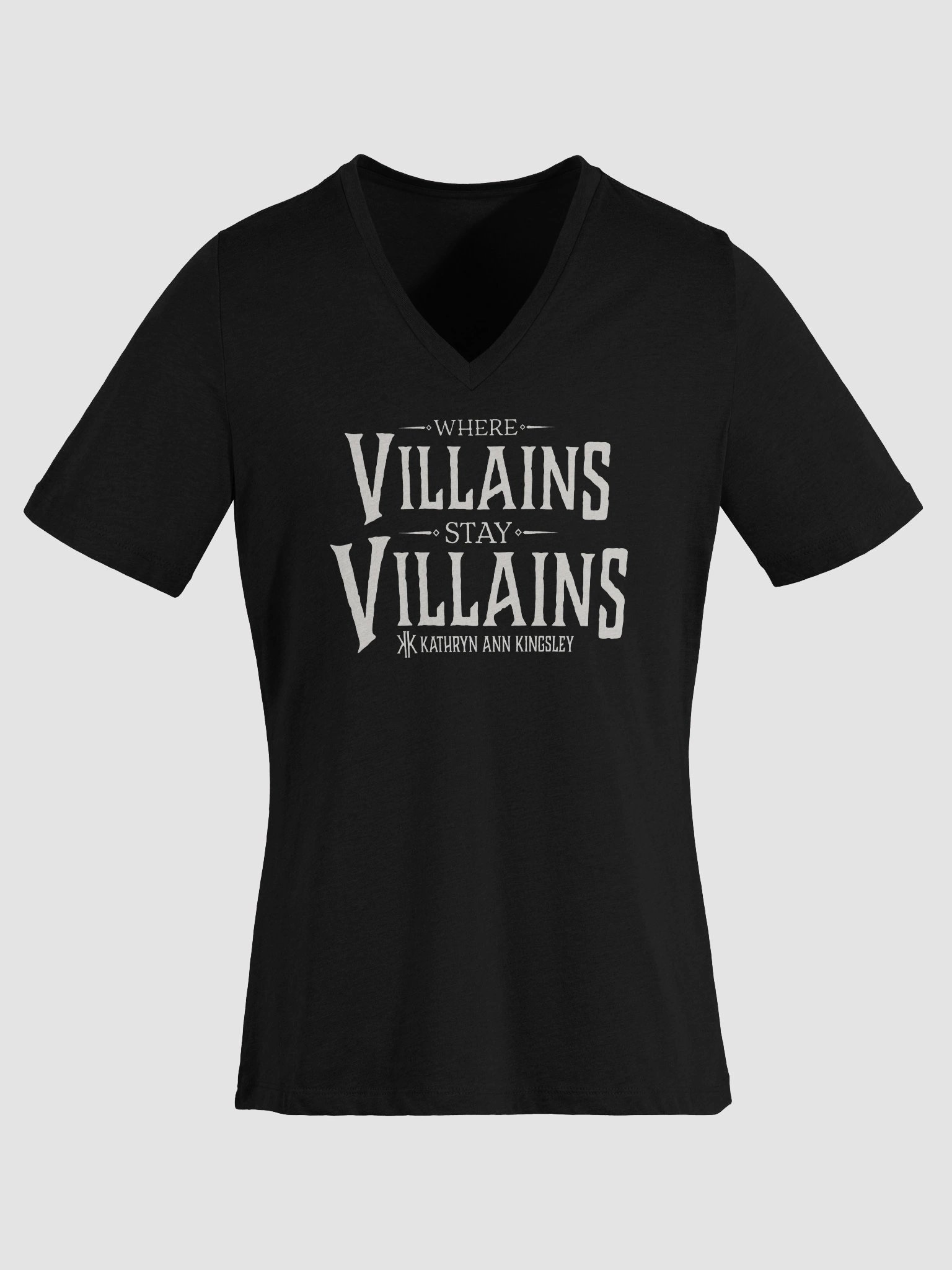 Where Villains Stay Villains: V-Neck product image (26)
