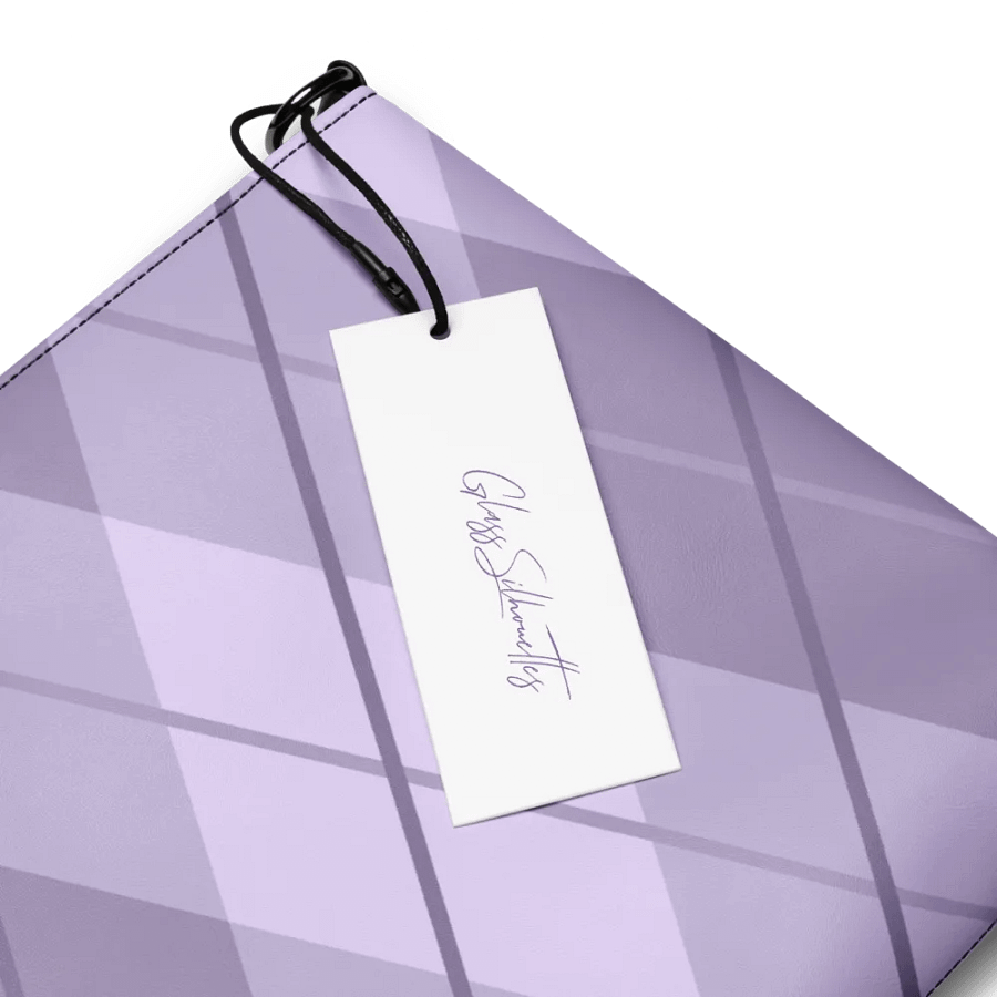 Lilac Argyle Crossbody Bag product image (4)