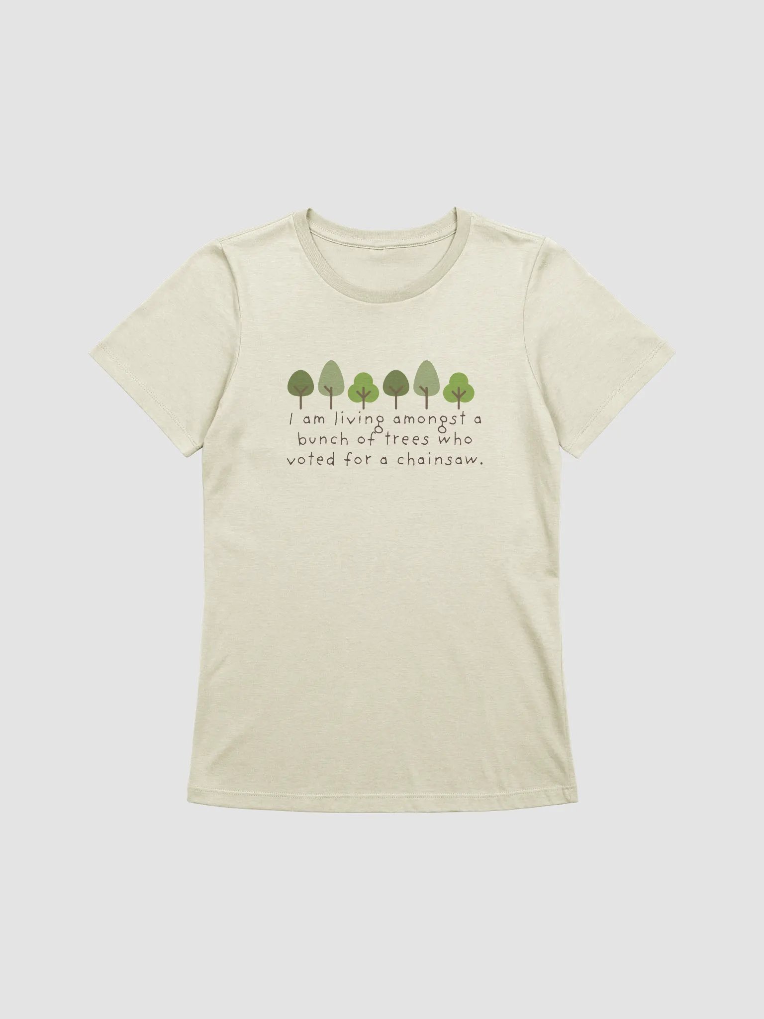 Trees Who Voted for a Chainsaw Tee. product image (3)