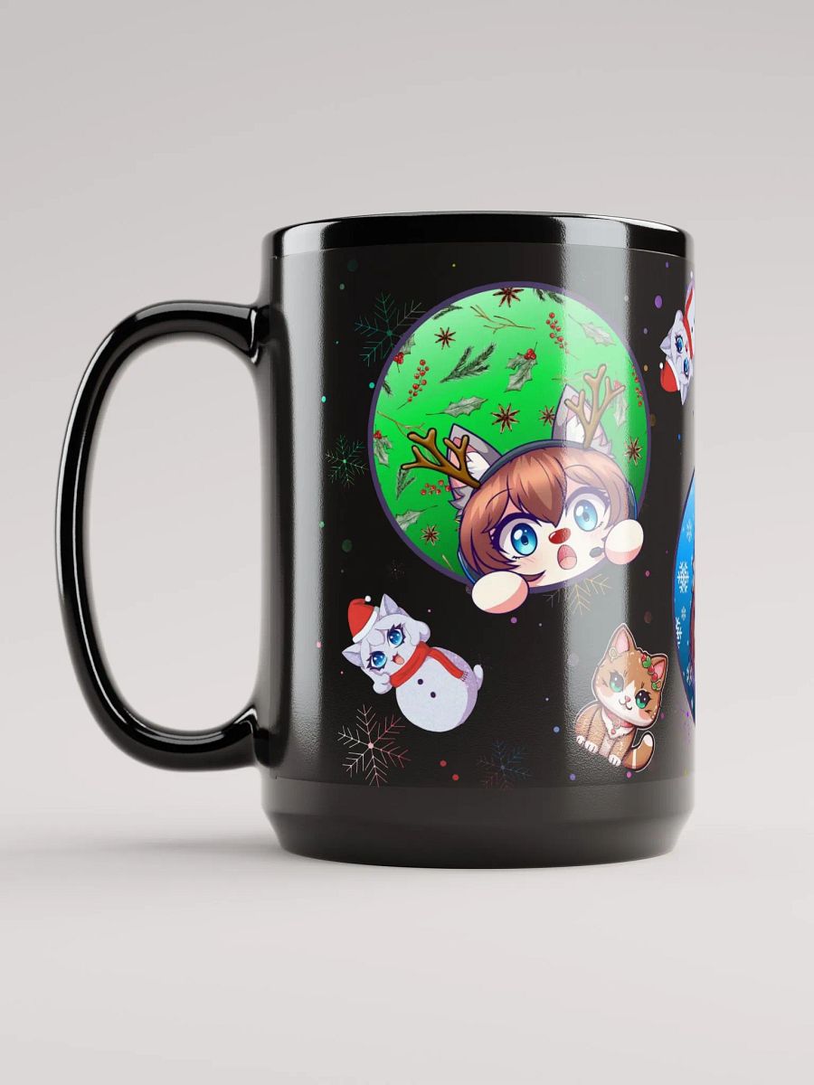 Holiday 15oz Black Mug product image (6)