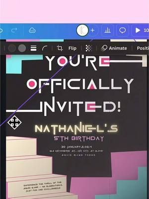 Introducing the Endless Stairs Invitation—a surreal, eye-catching design inspired by Squid Game’s iconic staircases. Perfect for escape-room parties, game nights, or any event that needs a touch of mystery. 🎭✨   Watch it come to life and imagine the possibilities!   🦑Ready to level up your party planning? Grab the template now LINKED ON BIO!   #SquidGame #PartyInvitations #EventPlanning #CreativeDesign #PartyVibes #GameNight