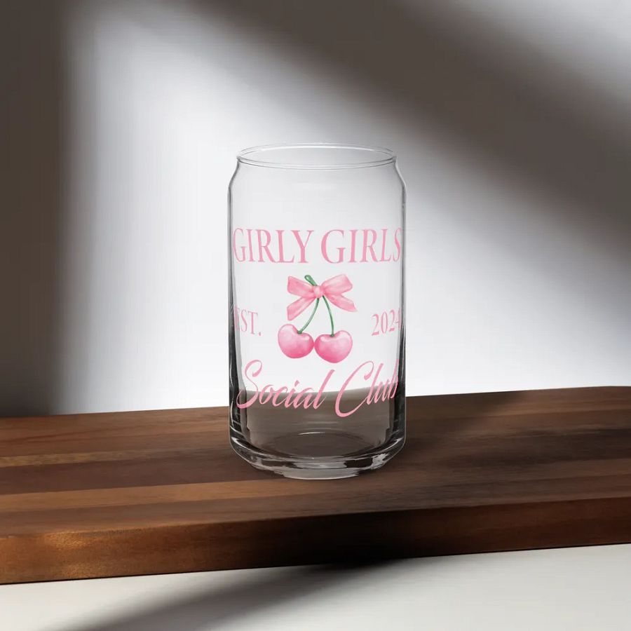 'Girly-Girls Social Club' Glass product image (5)