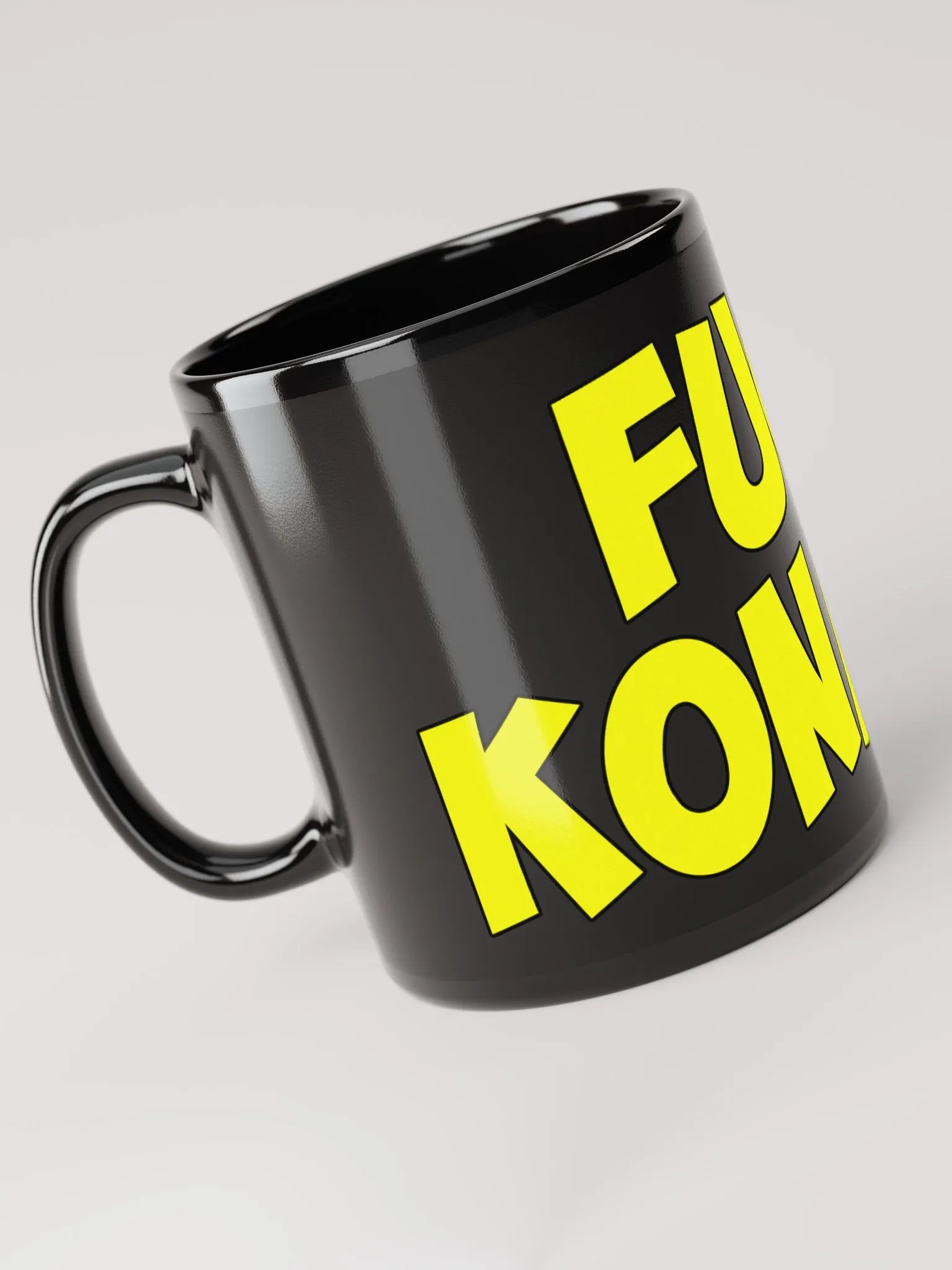 F*** Konami Black Mug product image (1)