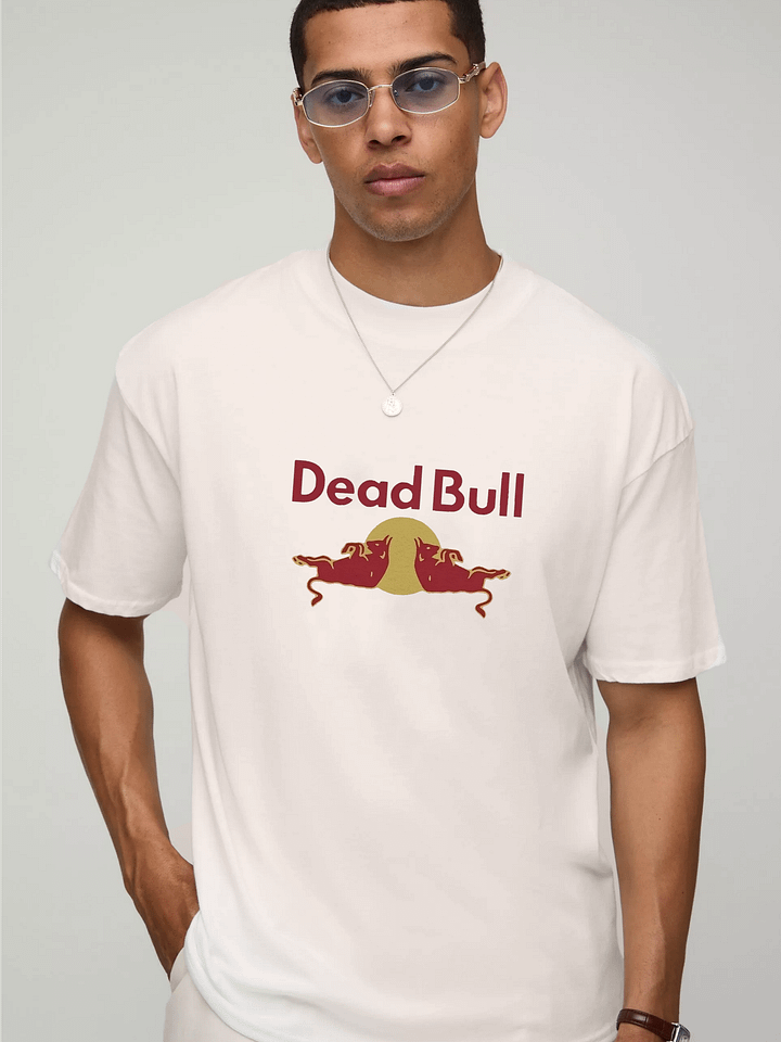 DeadBULL Energy T-Shirt – Limitless Vibe Parody Streetwear product image (1)