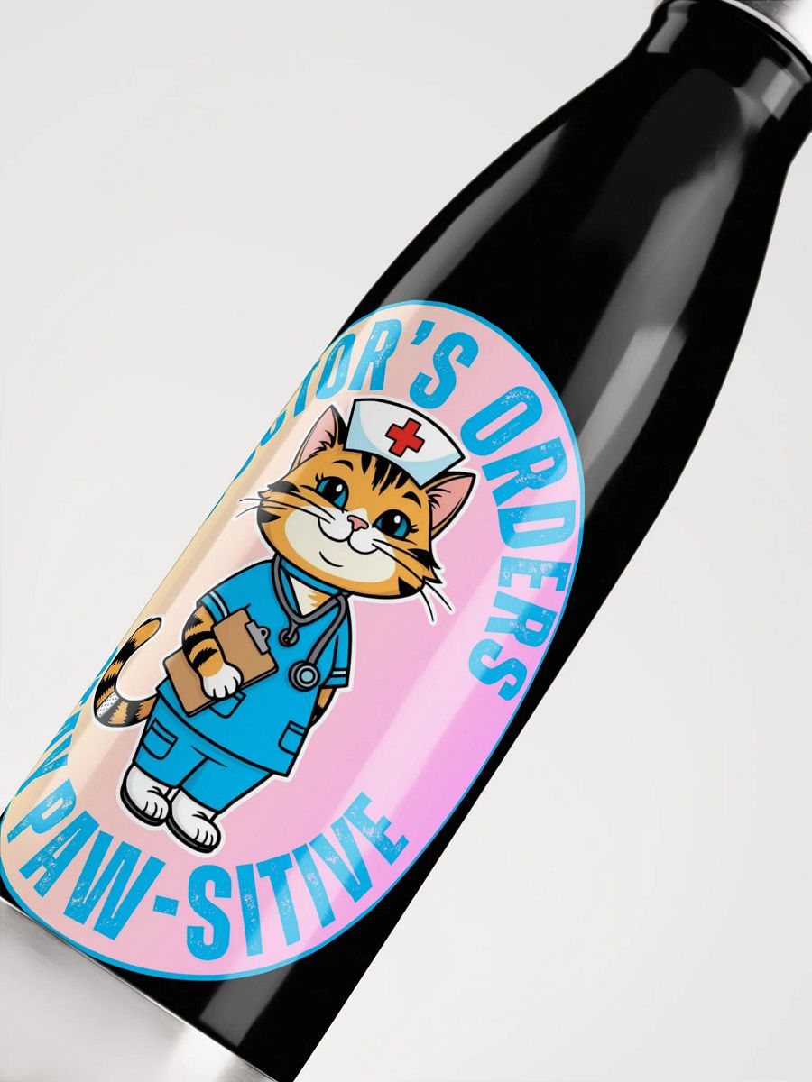 Doctor's Order Stay Paw-sitive Water Bottle product image (6)