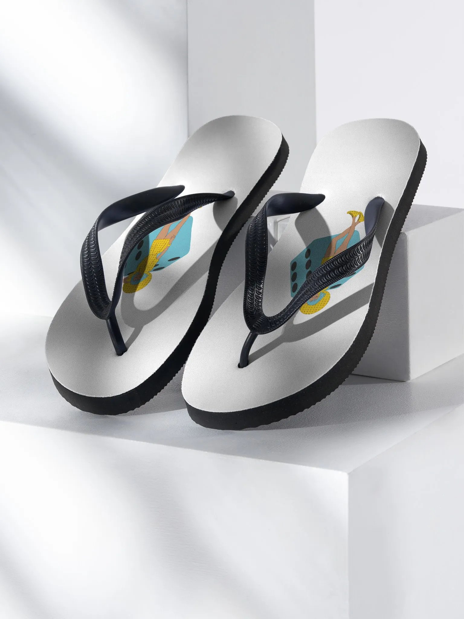 DiceGirl Flip-Flops product image (1)