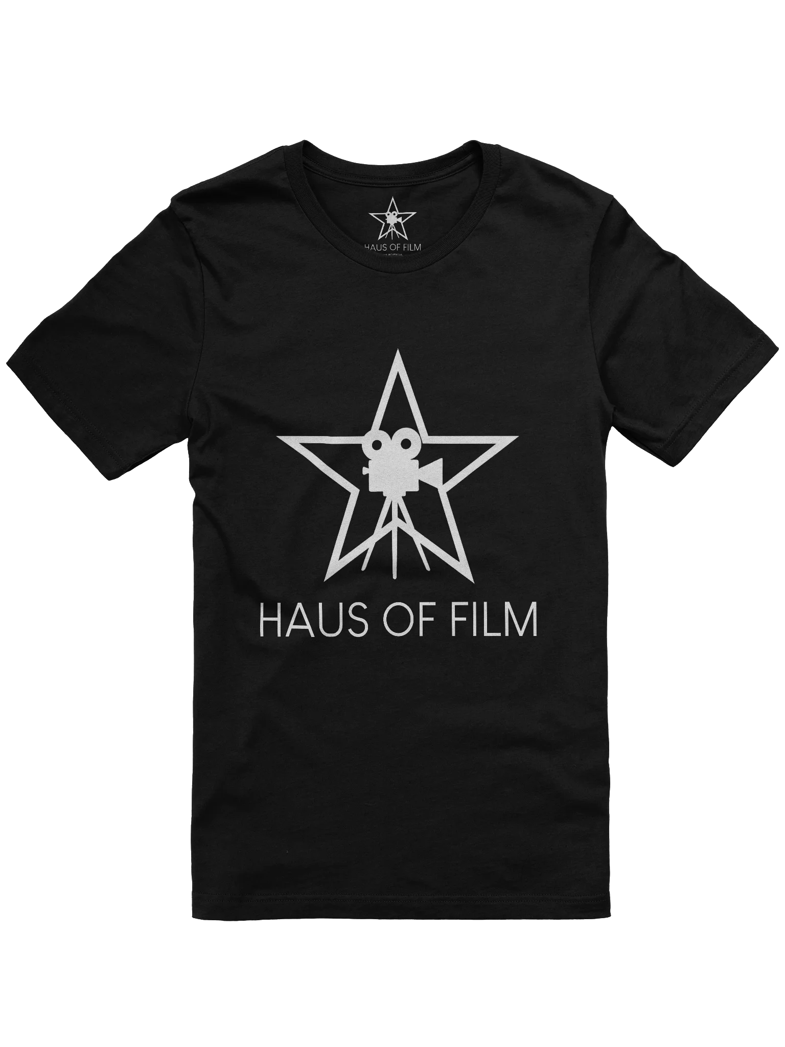 Haus of Film Logo (White) Concert Tee Fit Unisex T-Shirt product image (3)