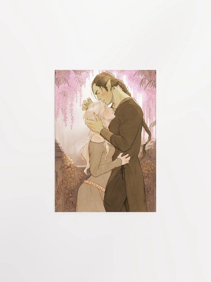 The Librarian and the Orc Art Print, by E.K. Belsher product image (1)