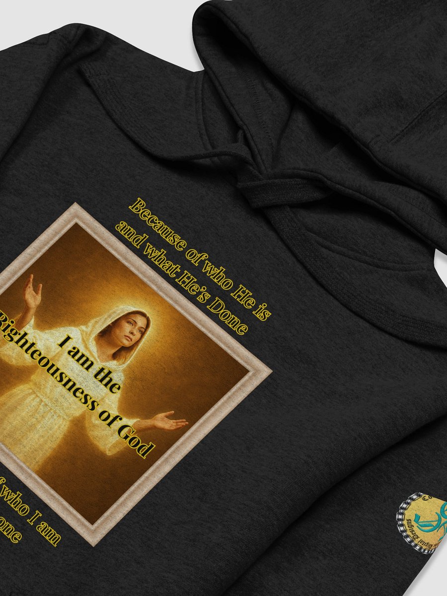 I am the Righteousness of God (Female) Cotton Heritage Unisex Premium Hoodie product image (3)