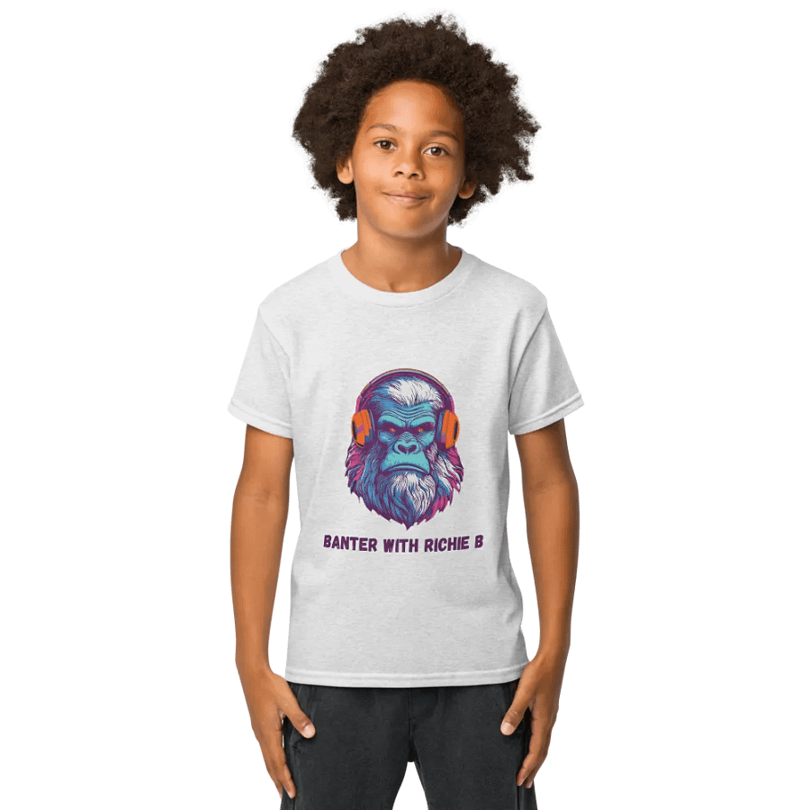 Youth Tee Banter with Richie B Logo product image (4)
