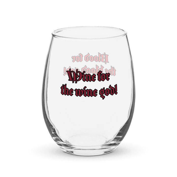 Wine/Blood Glass product image (1)
