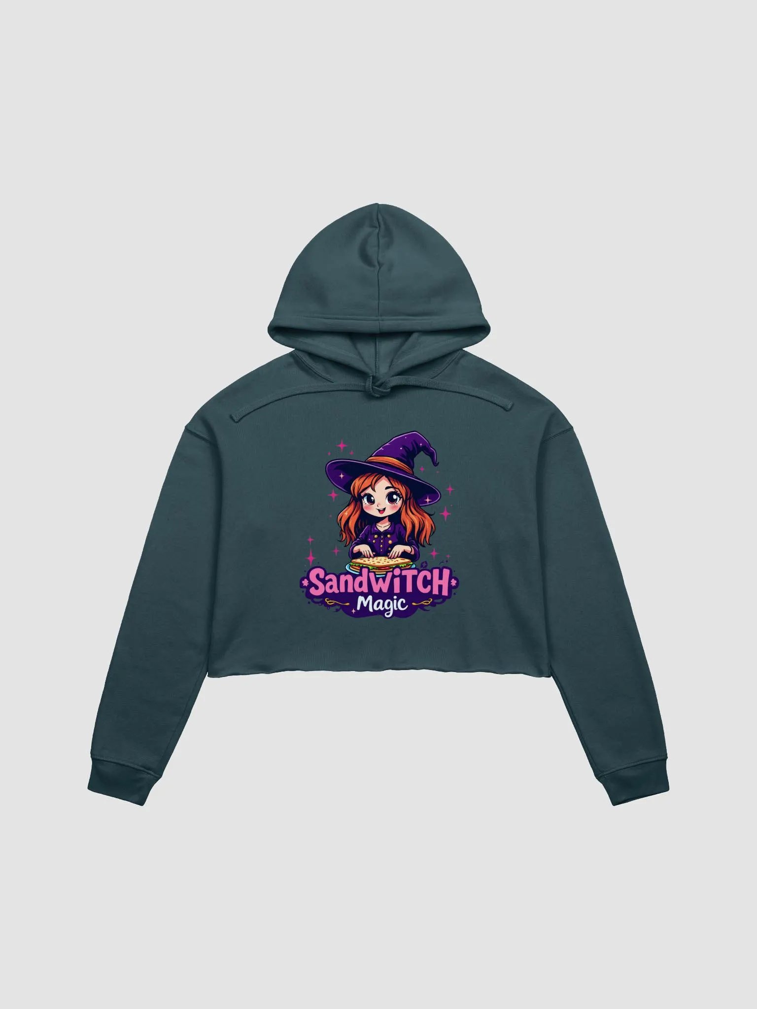 Witchy Sandwich Magic Crop Hoodie product image (4)