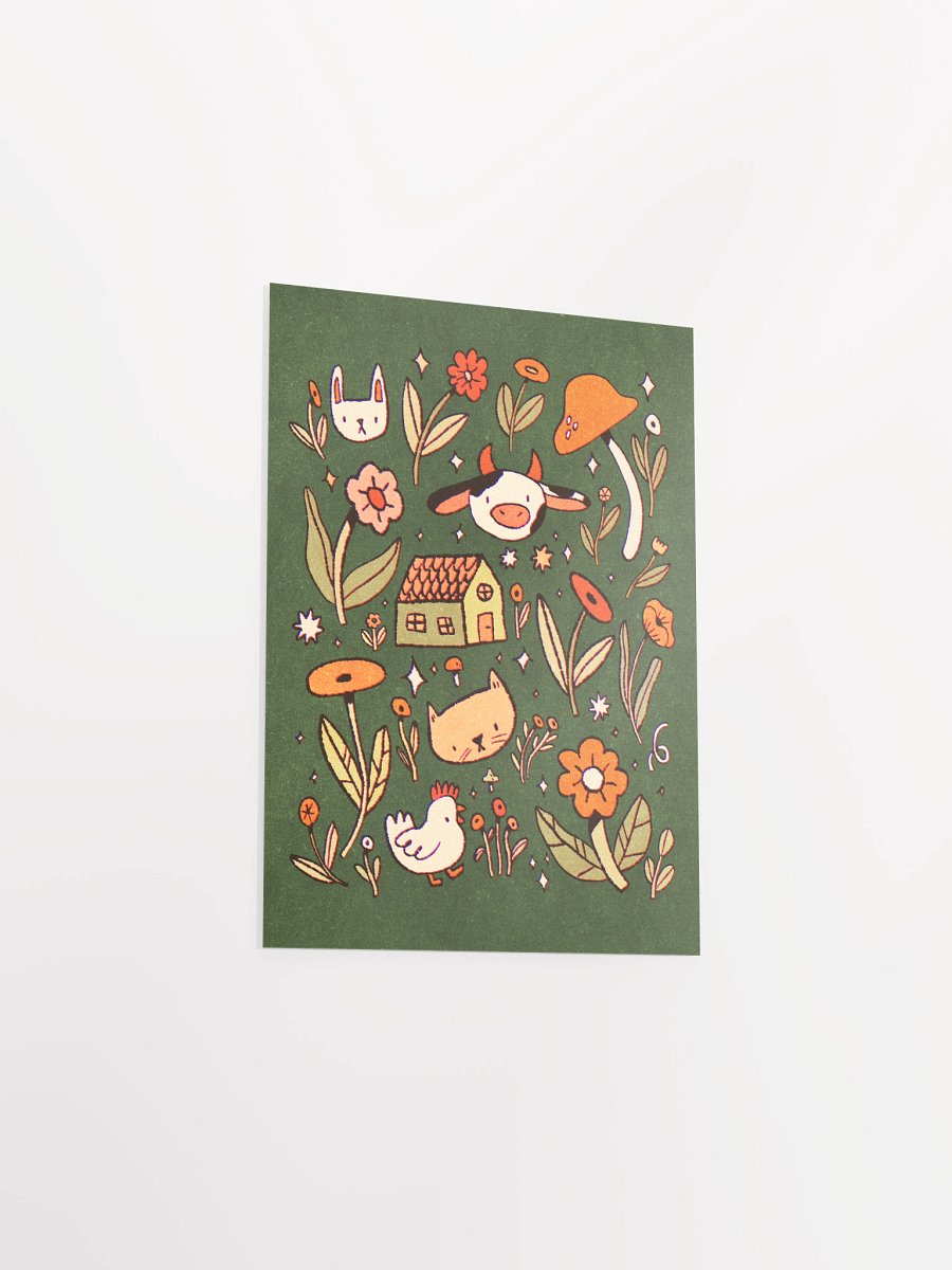 Animals & Flowers Print product image (12)