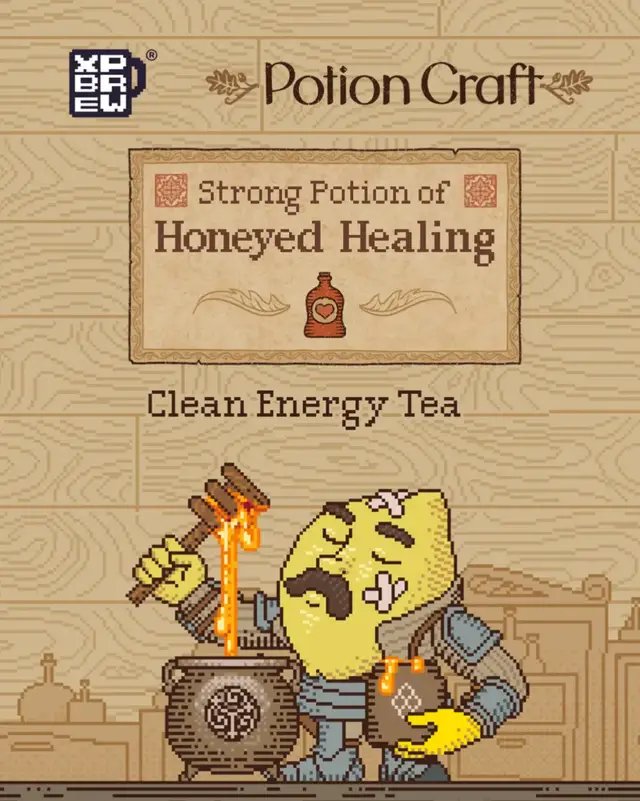 It's getting very cosy and Autumnal at #xpbrew  NEW flavour - Honeyed Healing 🐝🍋 New cauldron mug! ☕ New cosy socks 🧦 Exciting new collaboration with @potioncraftgame  Pre order launch offers available now on their website. 🍵 WWW.XPBREW.COM - Use code 'EDYS129' at checkout @XP Brew - Energy Tea #potioncraft   #collaboration #energytea #gamers 