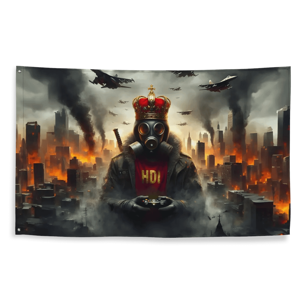 HDI Burning City Flag product image (2)