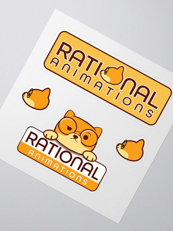 Rational Animations All Logos - Sticker sheet product image (2)