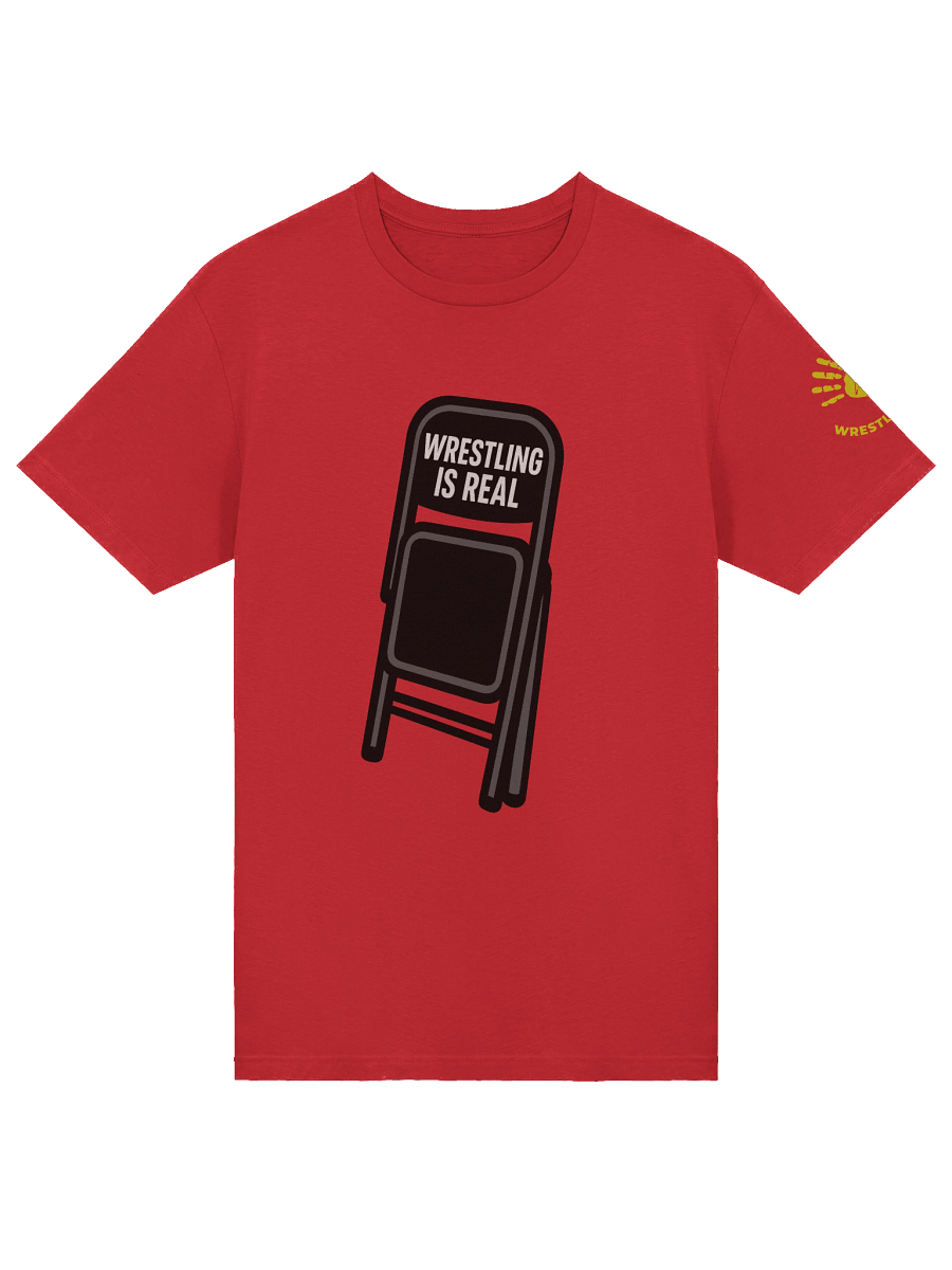 Wrestling Is Real - Red Shirt product image (5)