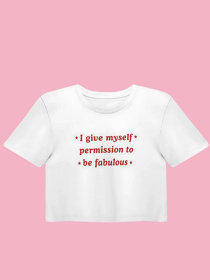 Fabulous Permission Women's Crop Top product image (1)
