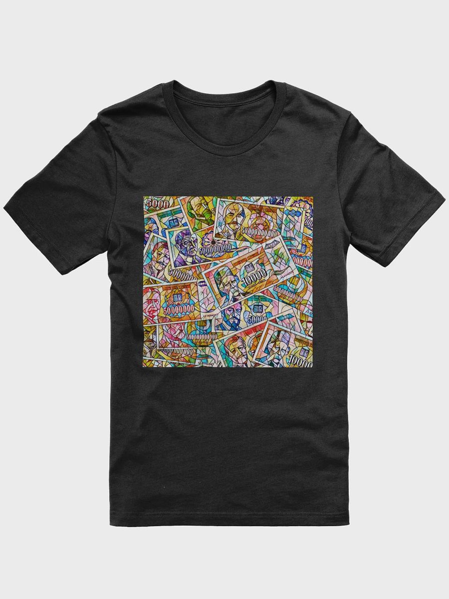 Jugoslovenski inflatorni dinar 1993 (Kolaž/mozaik) Bella+Canvas Supersoft T-Shirt product image (3)
