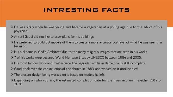 Antoni Gaudí: Master of Organic Architecture | Architectural Case Study PPT for Students" product image (2)