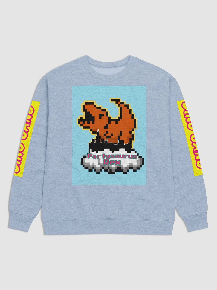 8 Bit Partysaurus Rex Crewneck product image (1)