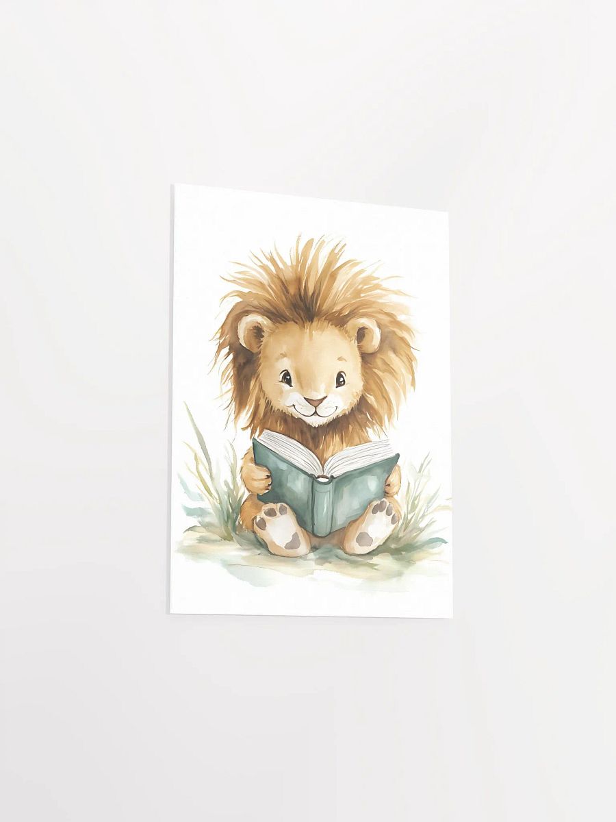 Lion's Literary Haven Poster product image (24)