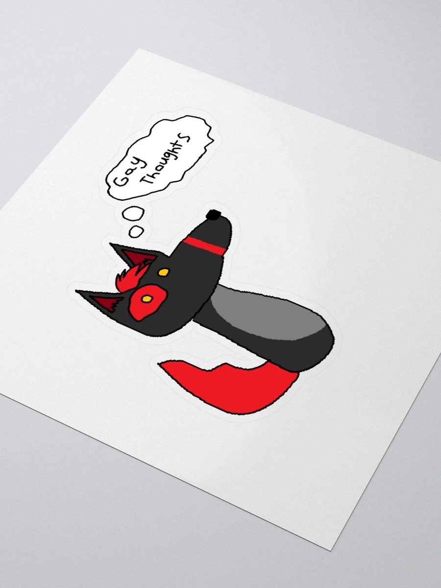 Gay Thoughts Sticker product image (11)
