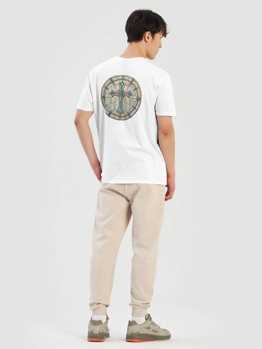 Divine Cross Stained Glass T-Shirt product image (1)