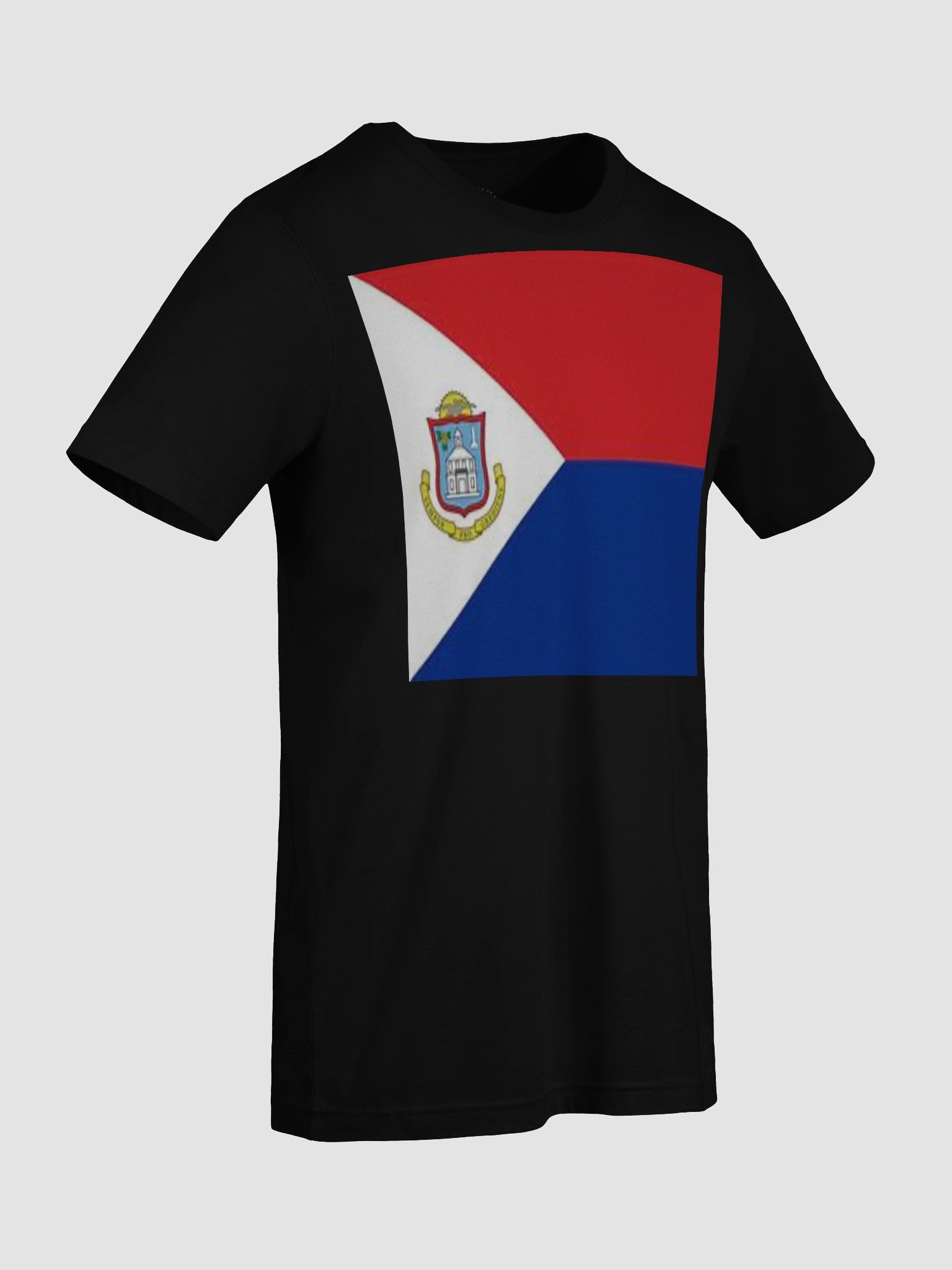 Exclusive Sint Maarten Flag T-Shirt – Unisex Supersoft Comfort | TDS Music product image (95)