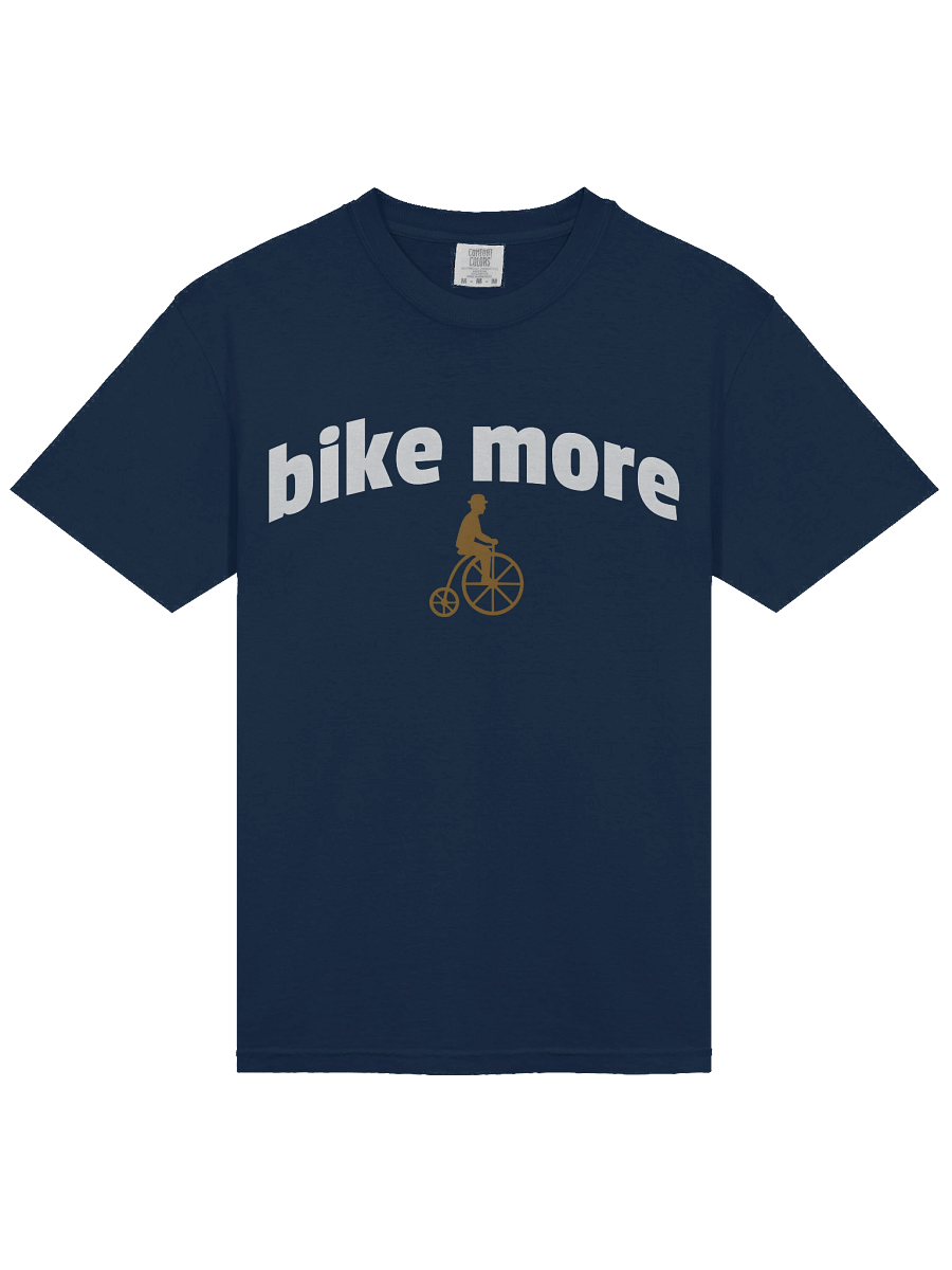 Bike More T-Shirt – Vintage Penny-Farthing Cycling Tee, Retro Bicycle Shirt, Bike Lover Gift product image (25)
