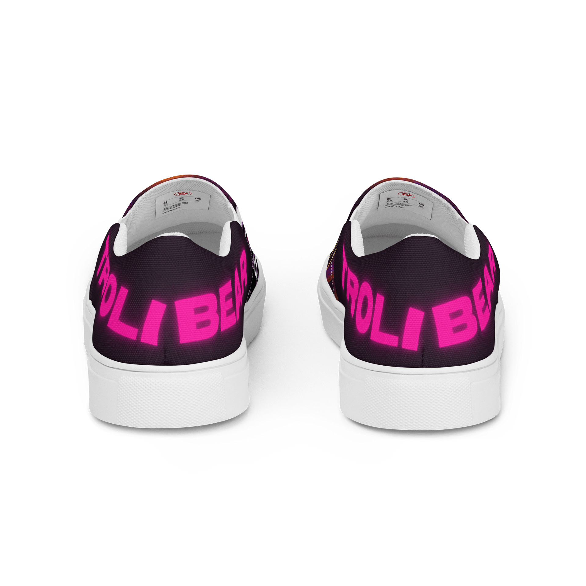 Drop 2: Neon Galaxy Slip-Ons product image (4)