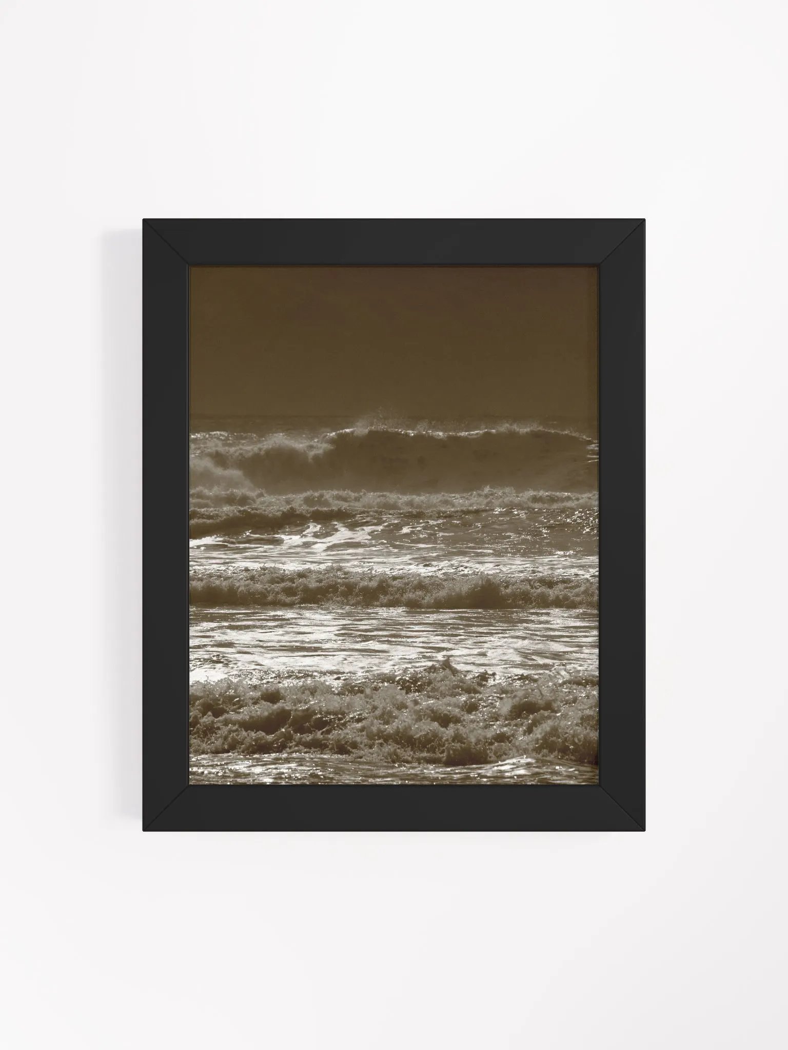 Ocean Waves in Sepia product image (4)
