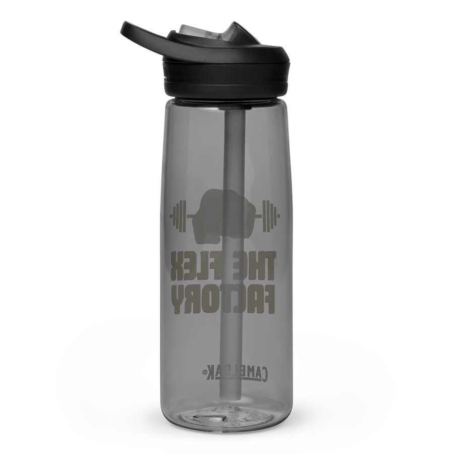 Official Flex Factory Weight Room Water Bottle Yellow product image (4)