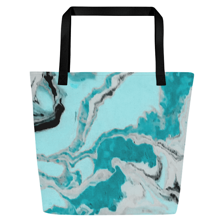 Fluid Turquoise Art Bag product image (1)
