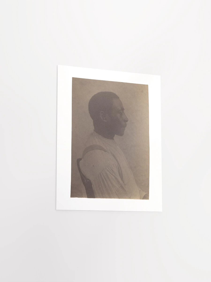 Profile of a Seated African American Man by Thomas Eakins (c. 1884) - Print product image (3)