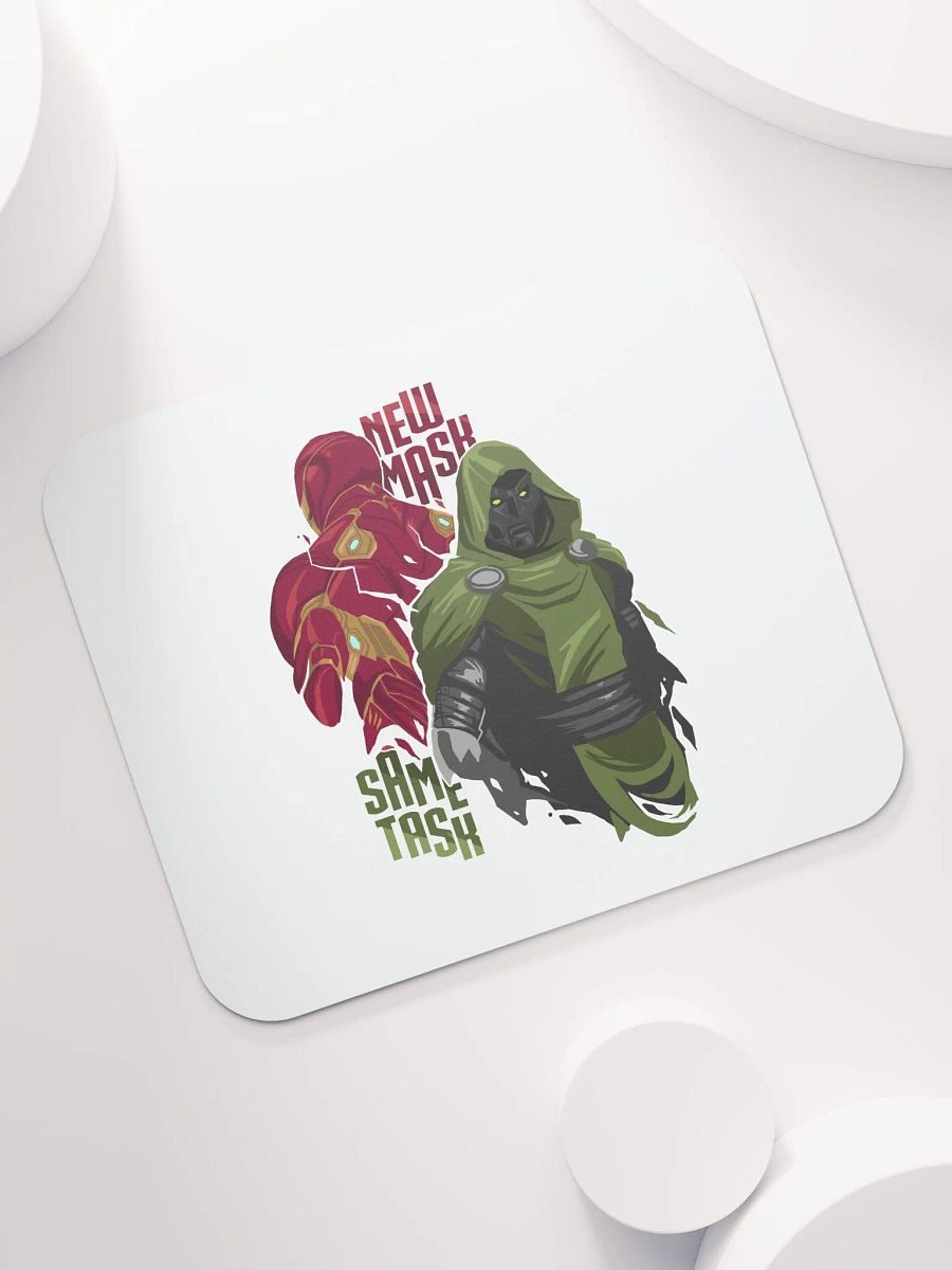 'New Mask Same Task' Mousepad product image (7)