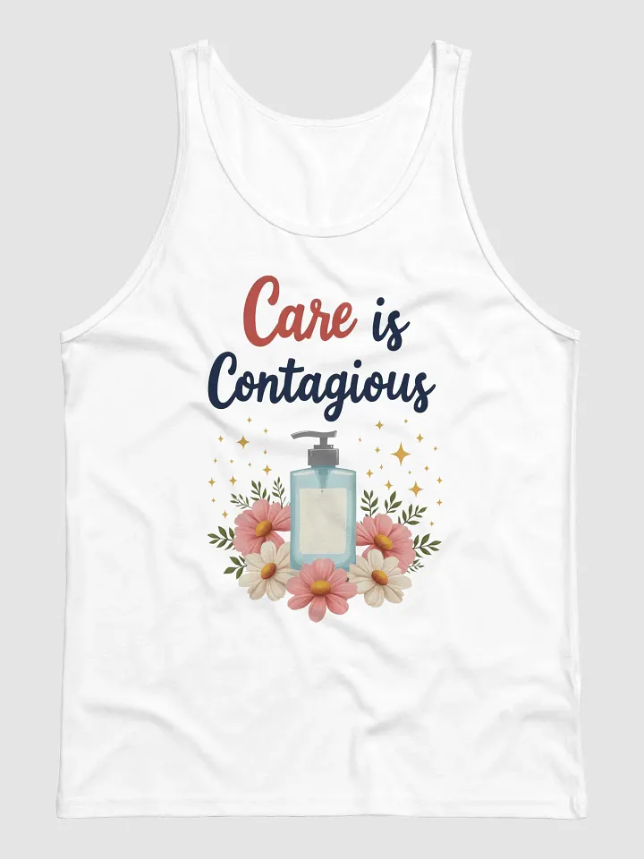 Care is Contagious Floral Tank product image (1)