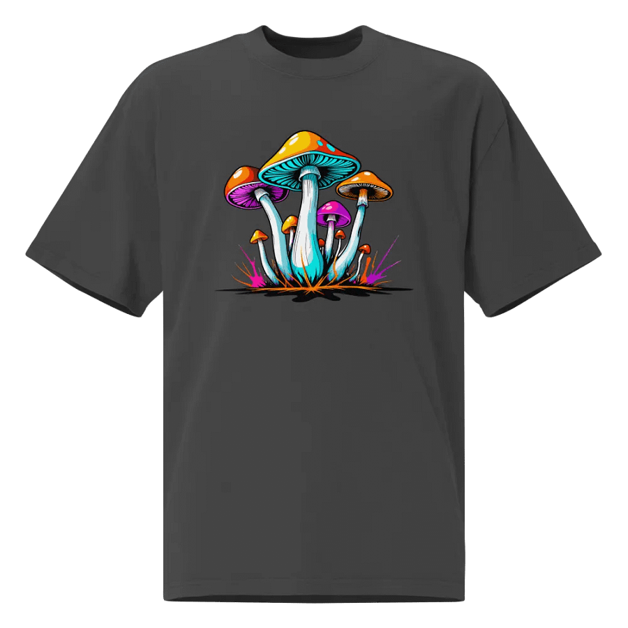 [Groovy Shrooms] Oversized T-Shirt product image (1)
