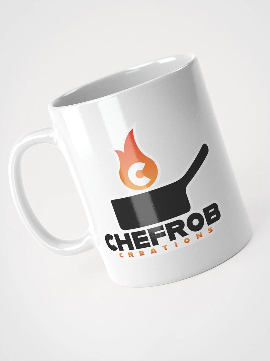 Logo V3 White Glossy Mug product image (4)