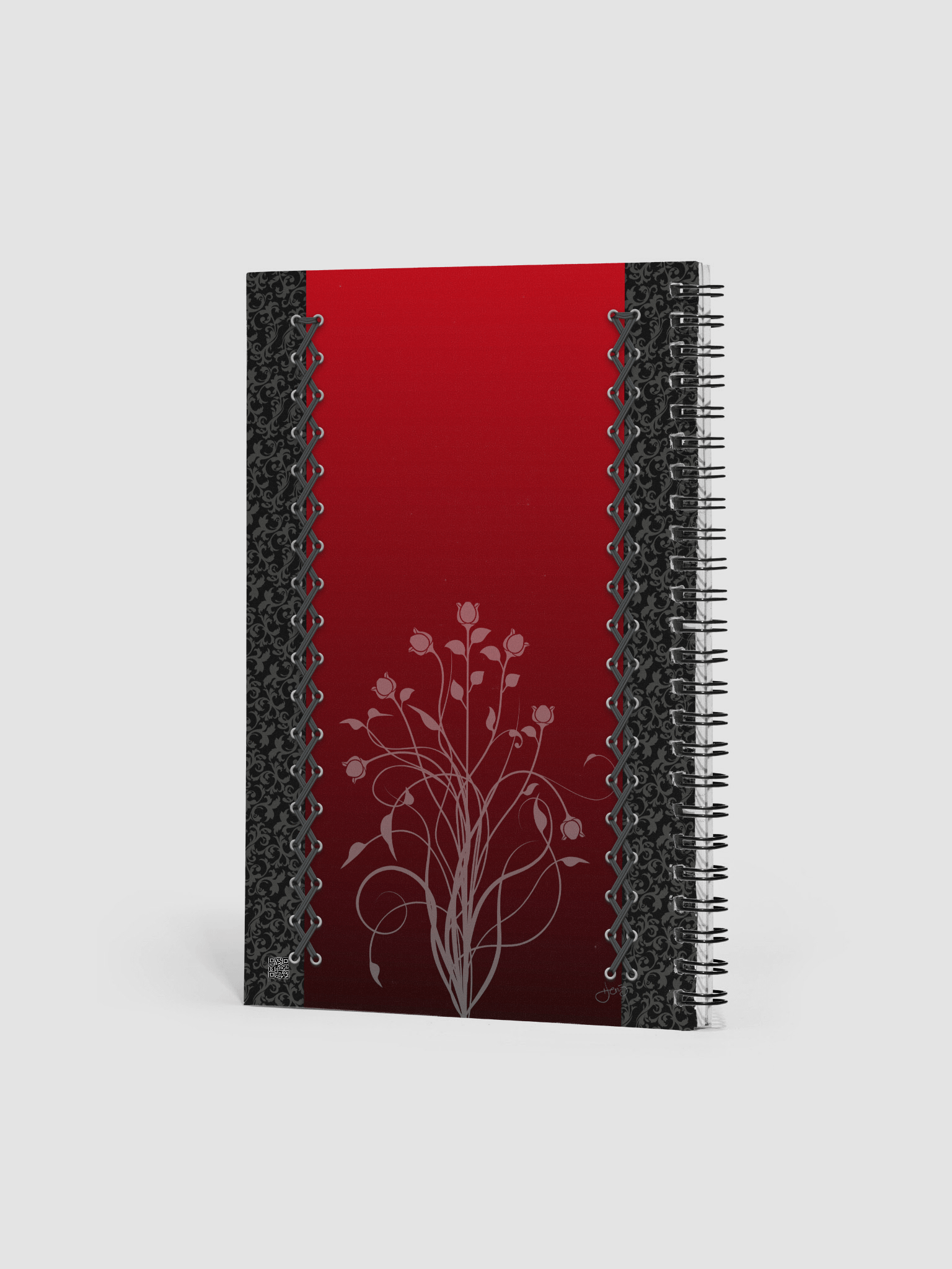 Female Vampir™ Corset-02 Notebook product image (2)