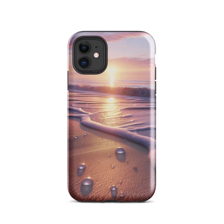Sunset Waves iPhone Tough Case | Ai Design product image (24)