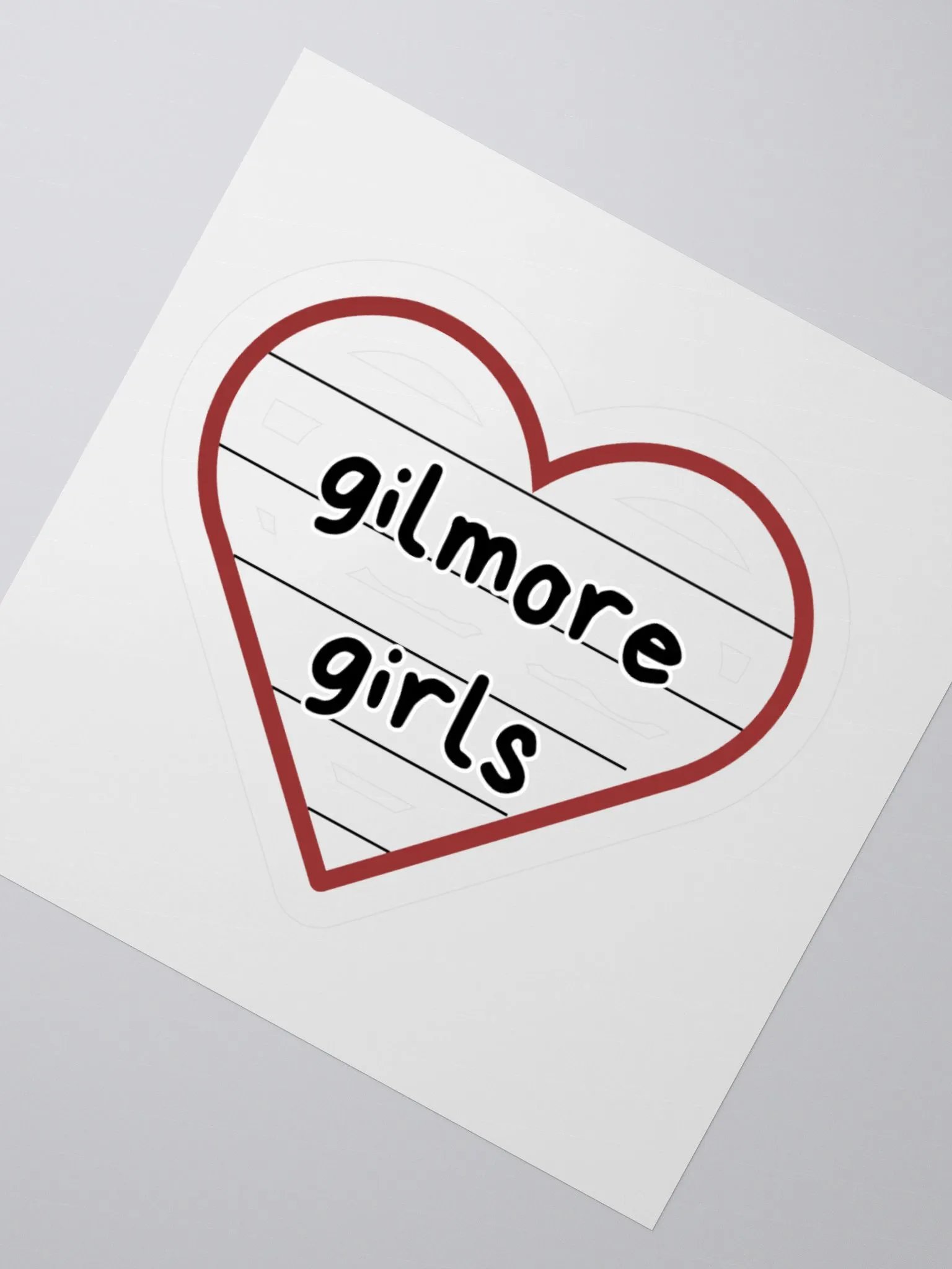 Gilmore Girls Heart - Sticker product image (3)