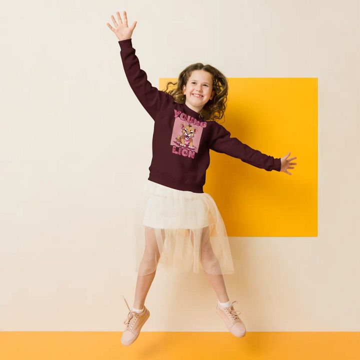 Young Lion Girls Sweatshirt product image (2)