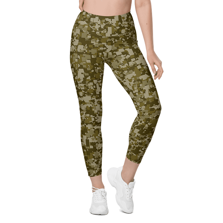 WhamBlam Camo All-Over Leggings with Pockets product image (1)