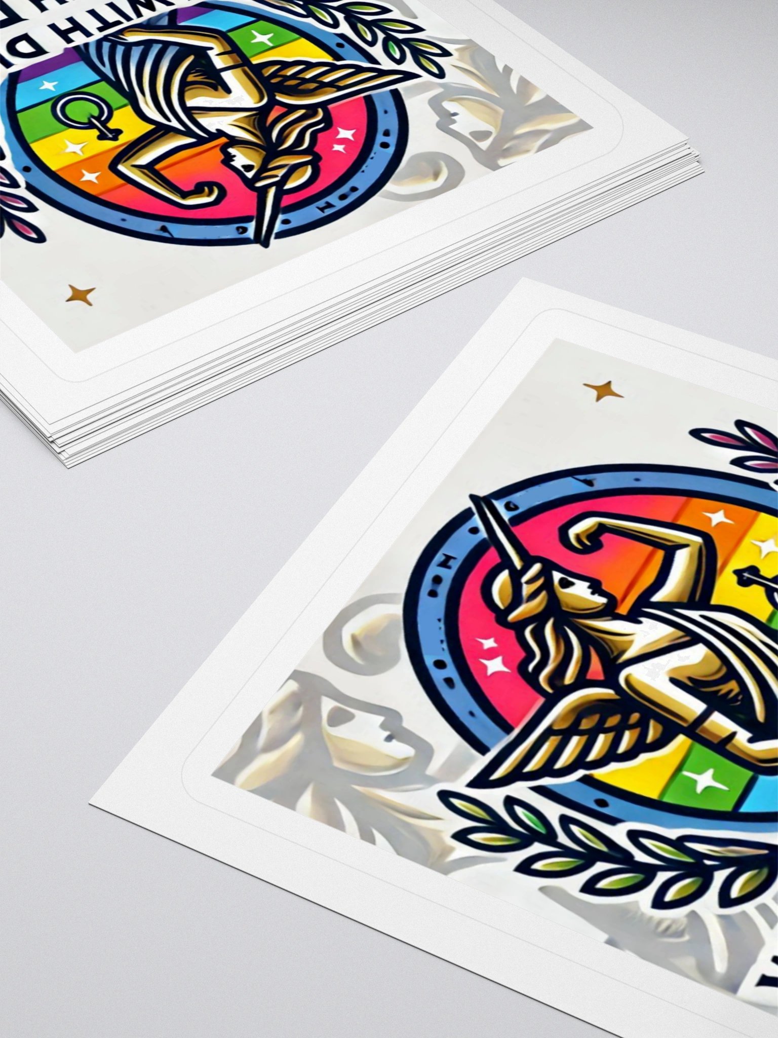 Prideful Wings Kiss Cut Stickers product image (10)