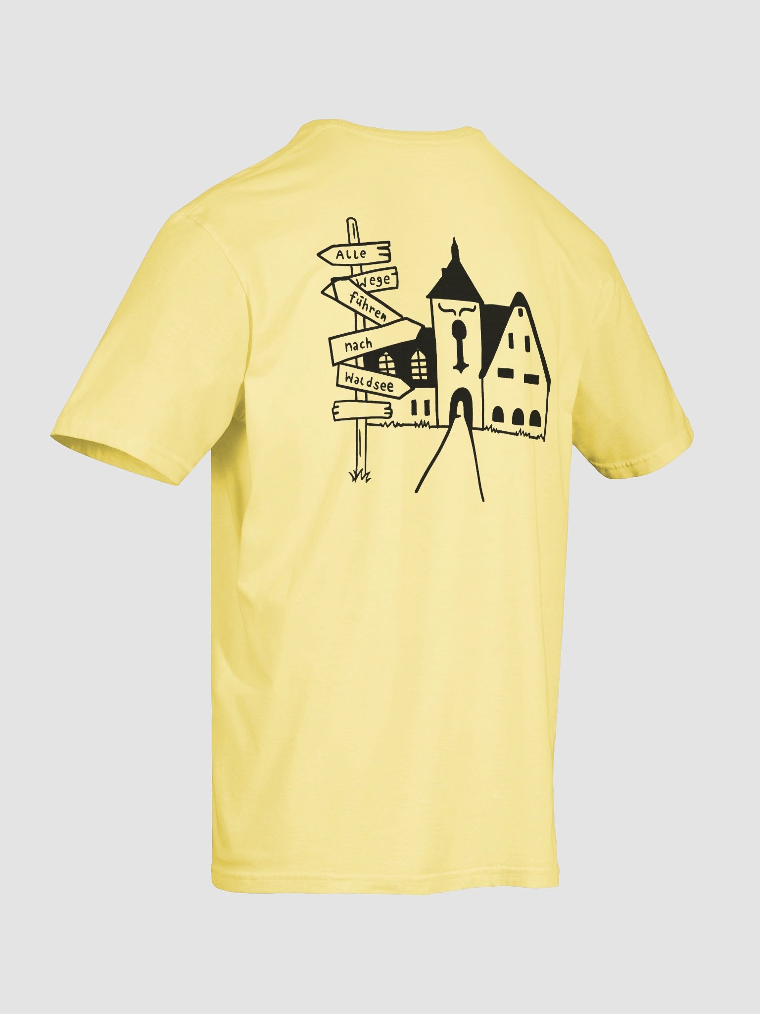 Alle Wege führen nach Waldsee Adult T-Shirt (multiple colors) product image (48)